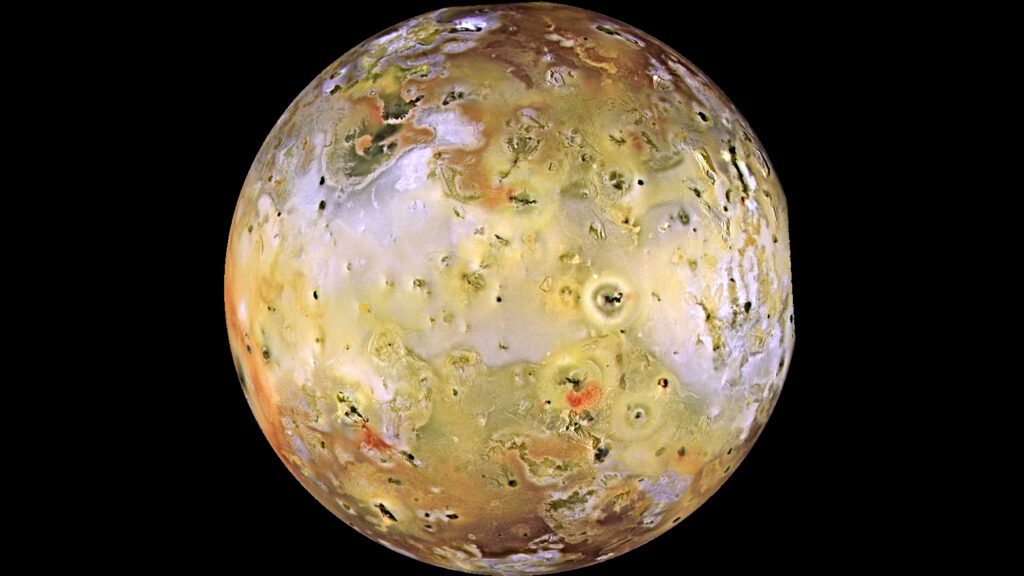 volcanic moon